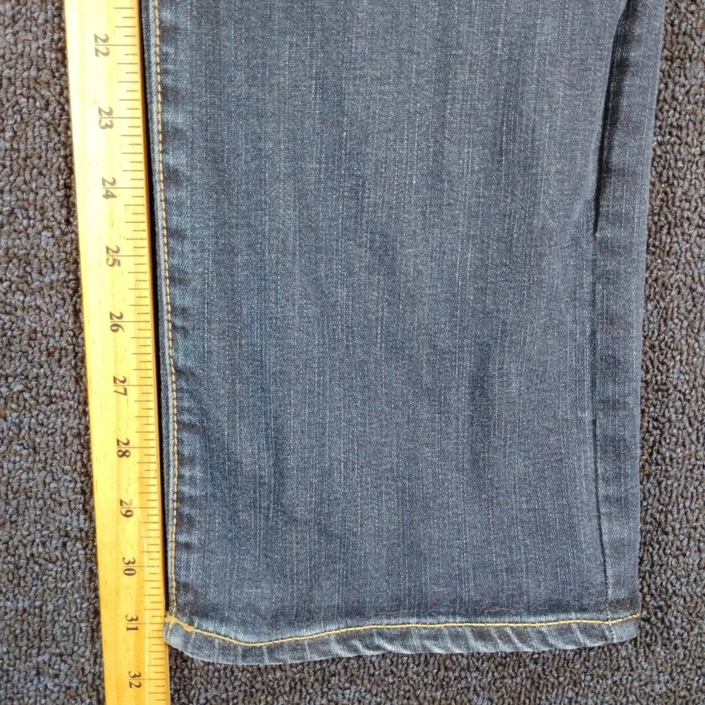 American Eagle Jeans Mens 34x32 Original Straight Active Flex Dark Wash Denim
